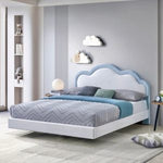 Load image into Gallery viewer, Regal Cloud Shaped Floating Queen Bed
