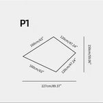 Load image into Gallery viewer, Measurement chart for a product with dimensions labeled in centimeters and inches.
