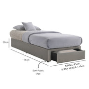 Harmony Premium Storage Bed Base Premium Bed Frame by Dunepine, Dubai UAE