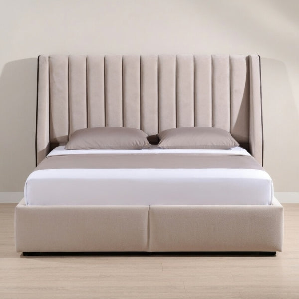 Opal Crest Upholstered Bed