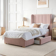 Single Bed Frame with Storage Drawer