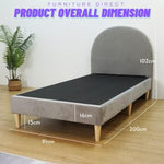 Load image into Gallery viewer, Elis Single Divan Bed Frame
