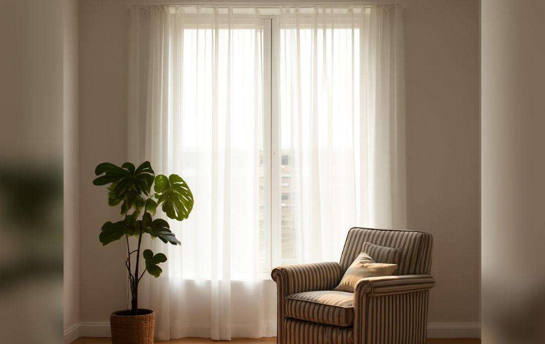 Sheer Curtains – Custom Made Light Filtering & Motorized Window Drapes