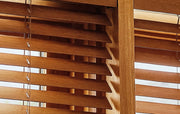 Wooden Blinds – Custom Natural Wood & Motorized Window Blinds