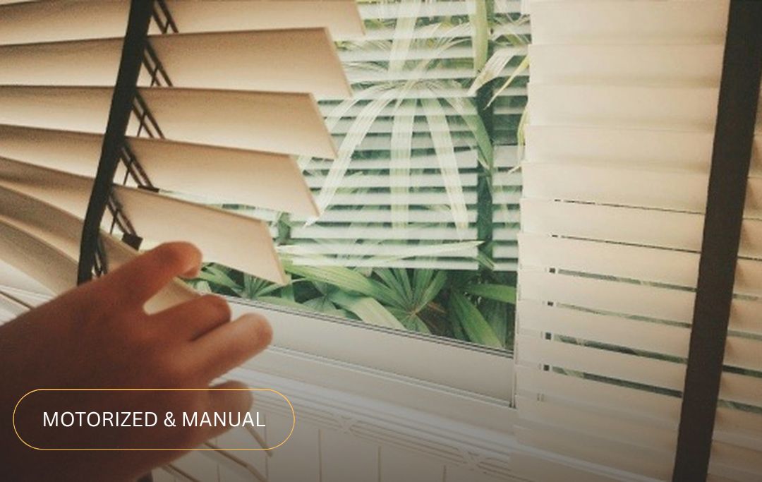 Wooden Blinds – Custom Natural Wood & Motorized Window Blinds