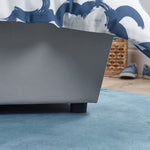 Load image into Gallery viewer, Blue and Yellow Fabric Kids Bed
