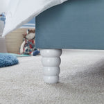Load image into Gallery viewer, Blue Cloud Velvet Kids Bed
