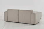 Load image into Gallery viewer, Mocha 2-Seater Left Chaise Sofa - modern 2-seater chaise sofa with premium fabric, handcrafted by Dunepine, Dubai
