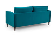 Velora Sofa Plush Teal Sofa in 3, Seater - DunePine UAE