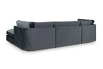 Load image into Gallery viewer, Belgravia Sofa Slate U Sofa in Shape, Corner - DunePine UAE
