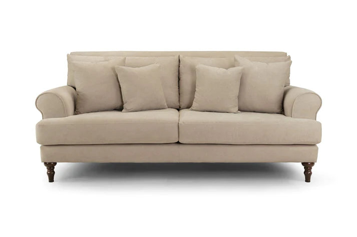 Nordivo Sofa Beige Sofa in 3, Seater - DunePine UAE