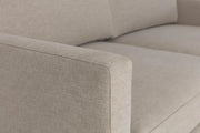 Bloom 2-Seater Right Chaise Sofa - modern 2-seater chaise sofa with premium fabric, handcrafted by Dunepine, Dubai