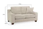 Load image into Gallery viewer, Elara Sofa Stone Sofa in 2, Seater - DunePine UAE
