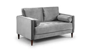 Velora Sofa Plush Grey Sofa in 2, Seater - DunePine UAE
