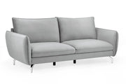 Lavard Sofa Plush Grey Sofa in 3, Seater - DunePine UAE