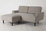 Load image into Gallery viewer, Bliss 2-Seater Left Chaise Sofa - modern 2-seater chaise sofa with premium fabric, handcrafted by Dunepine, Dubai
