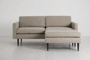Bloom 2-Seater Right Chaise Sofa - modern 2-seater chaise sofa with premium fabric, handcrafted by Dunepine, Dubai