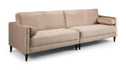 Velora Sofa Plush Beige Sofa in 4, Seater - DunePine UAE