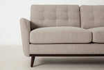 Load image into Gallery viewer, Aspen 2-Seater Right Chaise Sofa with Ottoman - modern 2-seater chaise sofa with premium fabric, handcrafted by Dunepine, Dubai
