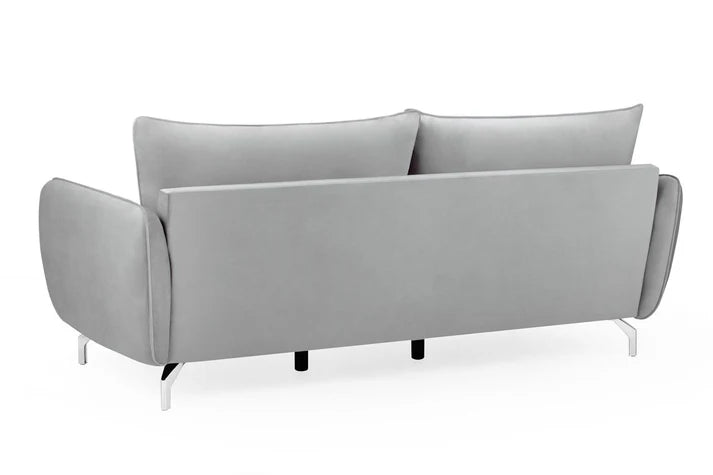 Lavard Sofa Plush Grey Sofa in 3, Seater - DunePine UAE