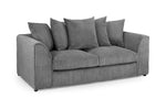 Load image into Gallery viewer, Harley Jumbo Sofa Grey Sofa in 3, Seater - DunePine UAE
