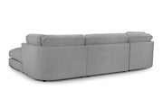 Inga Fullback Sofa Grey U Sofa in Shape, Corner - DunePine UAE