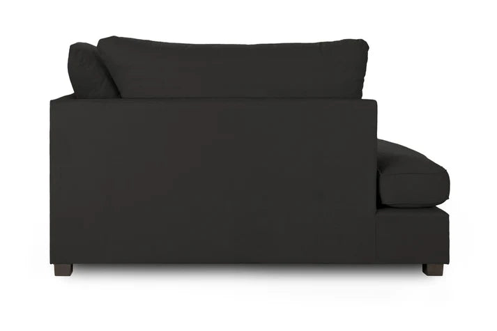 Haven Sofa Black U Sofa in Shape, Corner - DunePine UAE