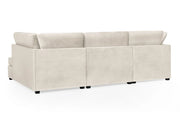 Haven Sofa Plush Beige U Sofa in Shape, Corner - DunePine UAE