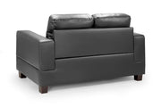 Coziro Sofa Black Sofa in 2, Seater - DunePine UAE