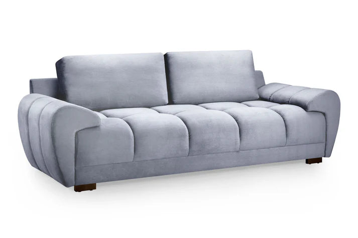 Solaro Sofa Grey Sofa in 3, Seater - DunePine UAE