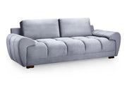 Solaro Sofa Grey Sofa in 3, Seater - DunePine UAE