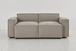 Load image into Gallery viewer, Mocha 2-Seater Sofa - elegant 2-seater sofa with plush cushions, handcrafted by Dunepine, Dubai
