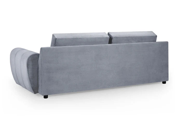 Solaro Sofa Grey Sofa in 3, Seater - DunePine UAE