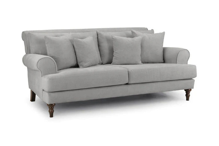 Nordivo Sofa Grey Sofa in 3, Seater - DunePine UAE