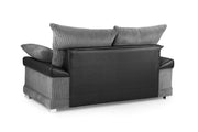 Loom Sofa Black/Grey Sofa in 2, Seater - DunePine UAE