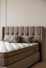 Load image into Gallery viewer, Grand Channelled Headboard Bed