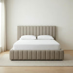 Load image into Gallery viewer, Marbella Channel-Quilted Bed with Hydraulic Storage