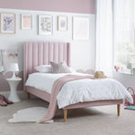 Load image into Gallery viewer, Dreamy Dune Velvet Kids Bed
