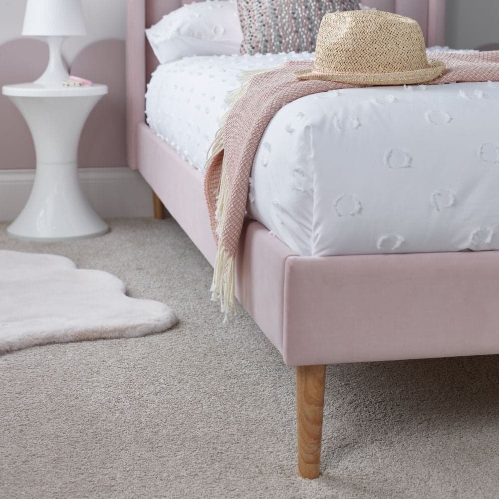 Dreamy Dune Velvet Kids Bed