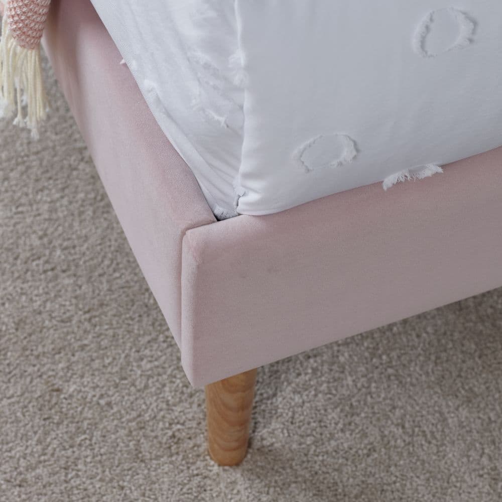 Dreamy Dune Velvet Kids Bed