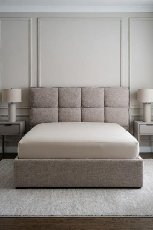 Riviera Fully Upholstered Platform Bed