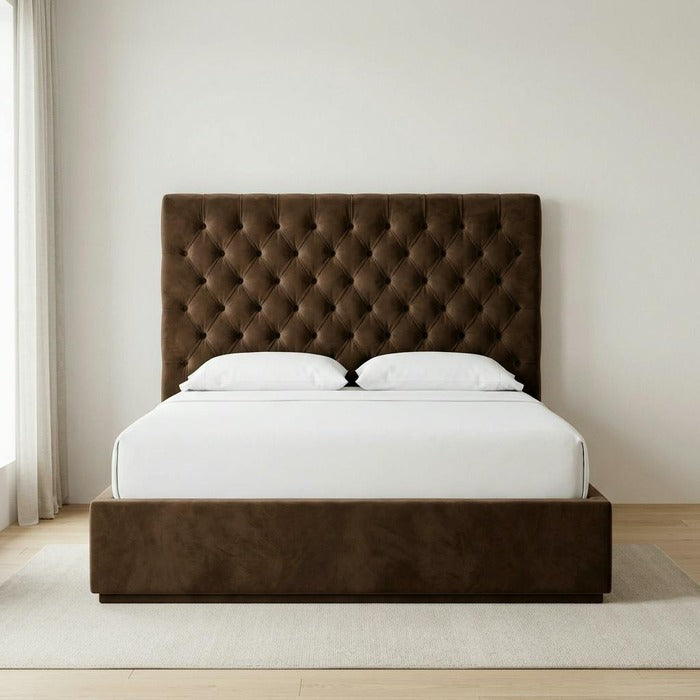 Sienna Diamond Tufted Bed
