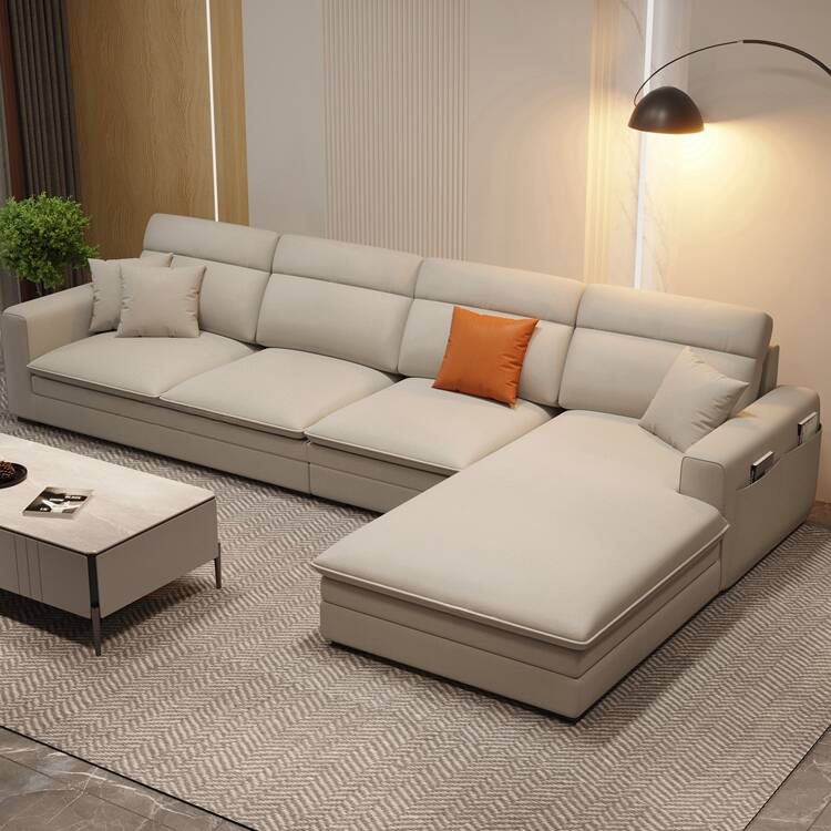 Nordic Minimalist Premium L-Shape Sofa